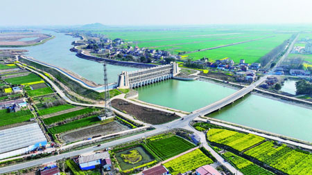 我司GPS北斗授时服务器在引江济淮工程上线运行